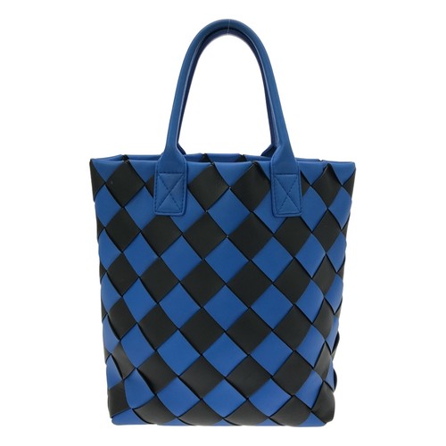 BOTTEGA VENETA | Leather Maxi Intrecciato Handbag Tote Bag Signal Used KLDR-0