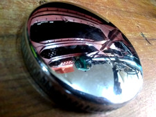 AUSTIN MINI COOPER S MK1 GENUINE 1960S BMC CHROME PETROL CAP.