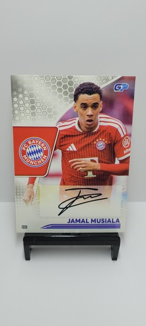 GP Gol Publications Auto Printed Jamal Musiala Estrellas Del Mundo Card