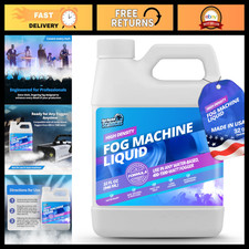 32oz Fog Machine Liquid - High Density Smoke Juice for Halloween, Pro-Grade, Lon