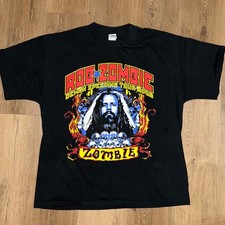 Vintage Rob Zombie Single Stitch Tour Shirt 2005 Demon Speeding Size XL Rare 5