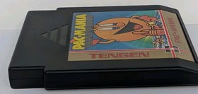 Pac-Mania NES Tengen Nintendo Cartridge Only Tested Authentic Black Cart