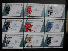 49x 2022-23 Upper Deck SP Authentic Sign of t...