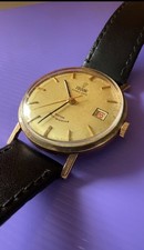 Vintage Tudor Prince Date 9ct Gold 34mm Automatic Rotor Roulette Date Red/Black