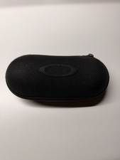 Oakley Black Semi-Hard Zipper Cloth Case for Glasses or Sunglasses, Unisex