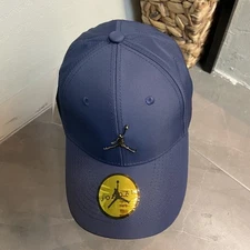 Jordan Jumps Men's Adjustable Curved Brim Sports Casual Baseball Cap Hat Navy