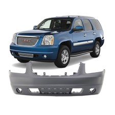 Bumper Cover For 2007-2014 Gmc Yukon Wfog Lights Holes 25890766 Front Primed