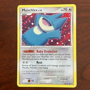 Munchlax 69/111 Common Rising Rivals Pokemon Card