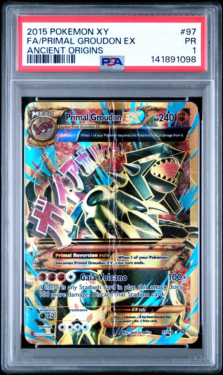 Buy Primal Groudon EX (Shiny Full Art) 97/98 XY - Ancient Origins
