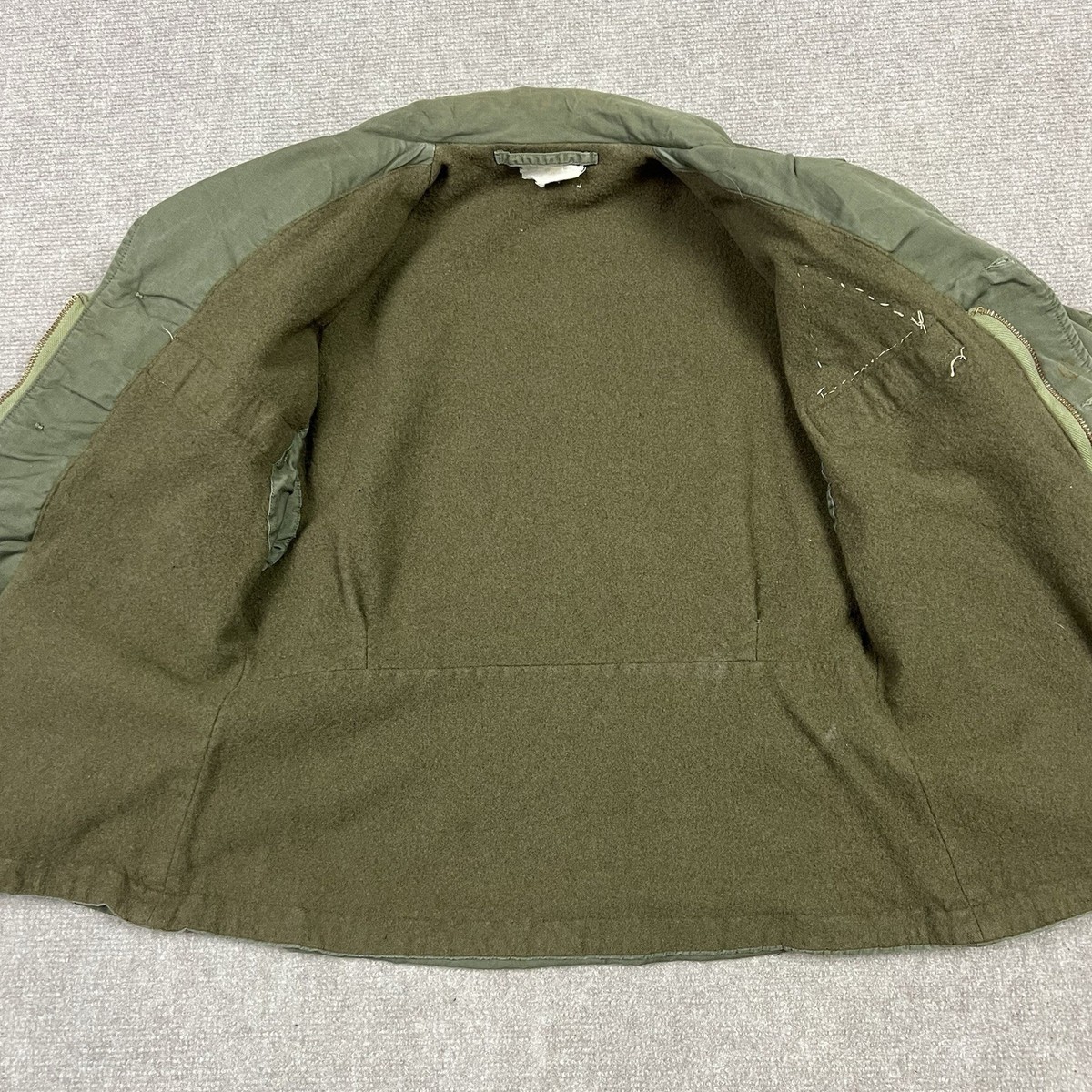 Vintage 40s WW2 N4 Utility Deck Jacket M41 Mens Small