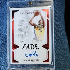 2024-25 Panini - Flawless Fade Signatures Pascal Siakam #FFS-SIA Ruby /15 (AU)