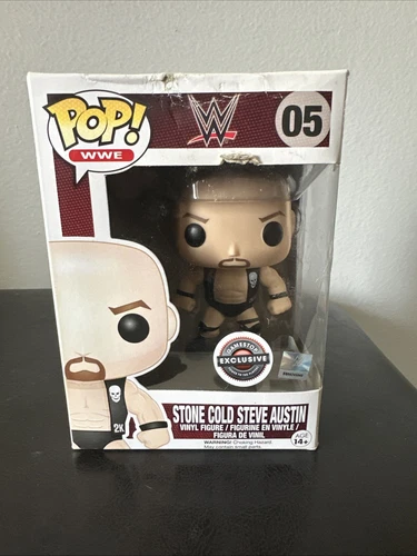 Funko Pop! Vinyl: WWE -Stone Cold Steve Austin - GameStop #05 Damaged Box
