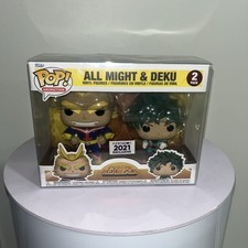 Funko Pop! My Hero Academia 2-Pack All Might & Deku Funimation 21 W/Protector