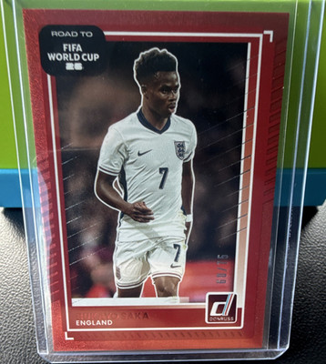 Panini 2025-26 Road to FIFA World Cup 26 Bukayo Saka England #65 /75