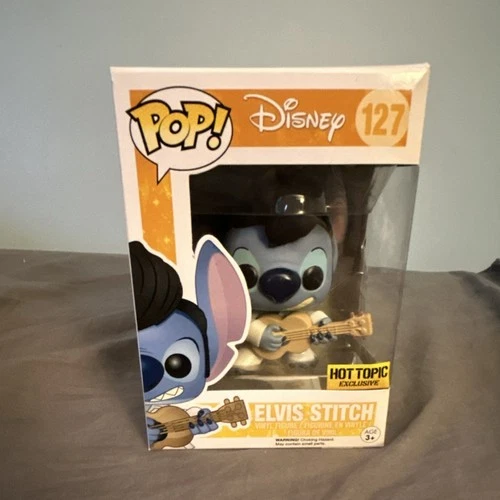New ListingFunko Pop! Vinyl Disney Stitch #127 Hot Topic Exclusive Figure Damaged Box