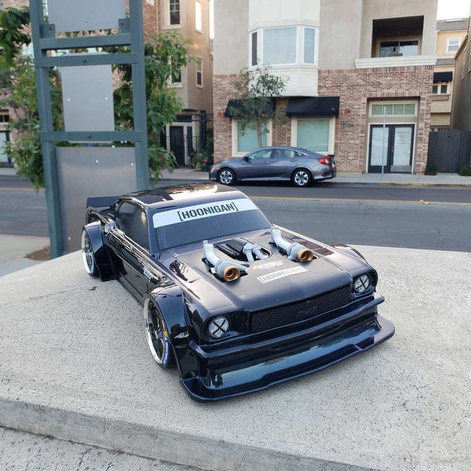 200mm 1/10 Custom HOONIGAN MUSTANG Body Only - 4Tec-2 RDS DC10 YD2 HPI MST - Image 2 of 4