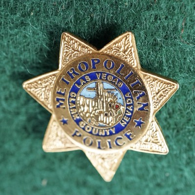 Vintage Las Vegas L.E.O. Lapel Pin