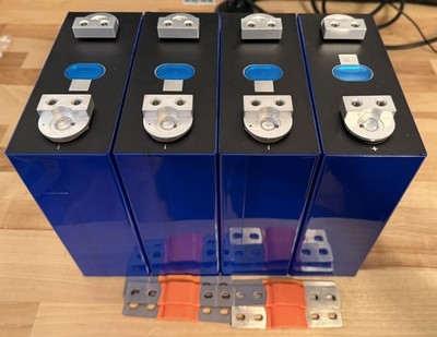 EVE LF304 304Ah Grade A Double hole Lifepo4 Battery Cell - Set of 4 for 12V