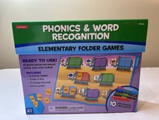 Lakeshore Phonics  Word Recognition Elementary Folder Games Library Grades K-1