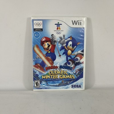 Mario & Sonic at the Olympic Winter Games (Wii, 2009) CIB Complete [Tested]