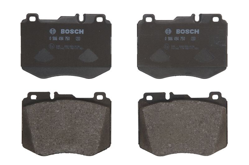 Fits BOSCH 0 986 494 750 Brake Pad Set, disc brake 0 986 494 750 Brak ⭐UK Stock⭐