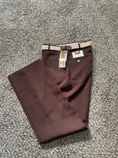 Vtg 70s Deadstock LEE Polyester Style Slacks Size 32x32 Made In USA