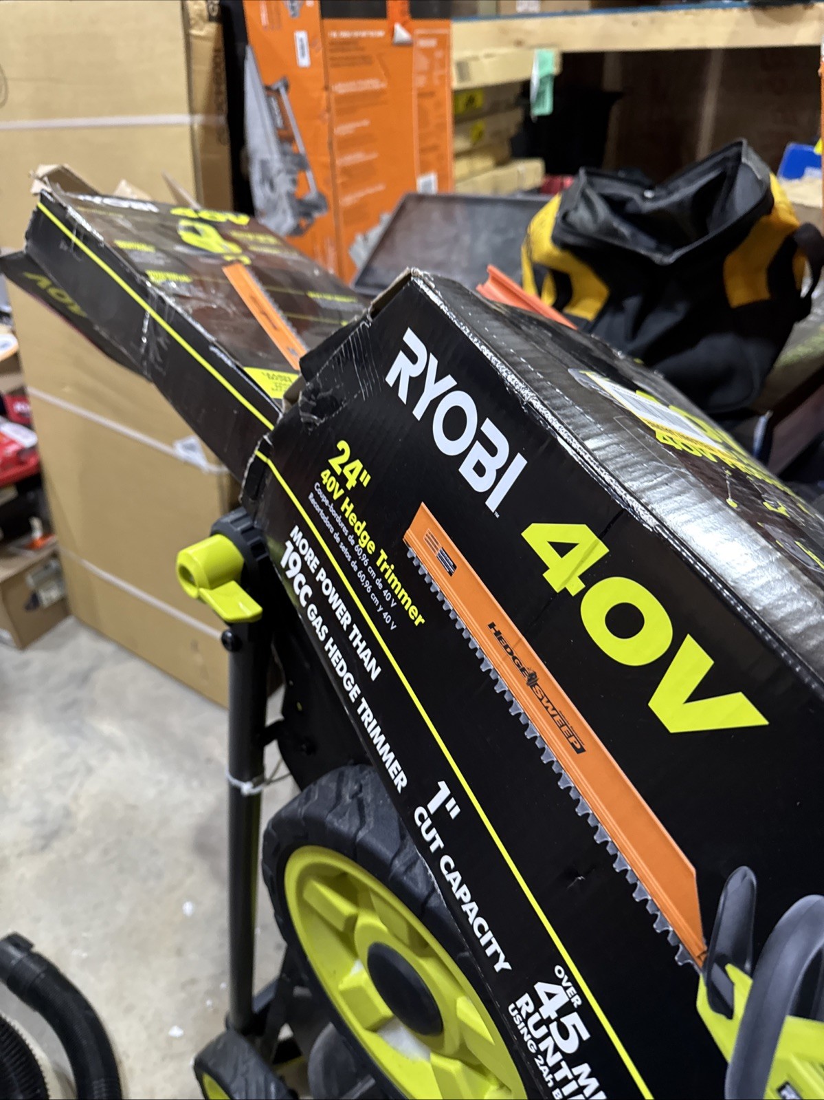 Ryobi 40V 24 In. Cordless Battery Hedge Trimmer (Tool Only)