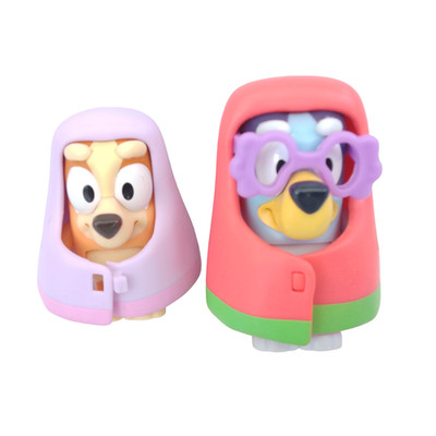 Bluey Here Come The Grannies Bluey & Bingo Figuren 2 Figuren Spielzeug