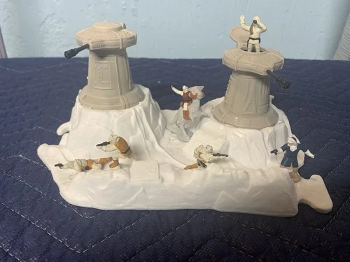 1982 Kenner Star Wars Micro Collection Hoth Turret Defense Playset Complete