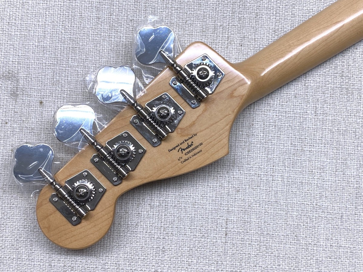 FRETLESS Genuine Fender Squier Jazz J BASS Vintage Tint NECK