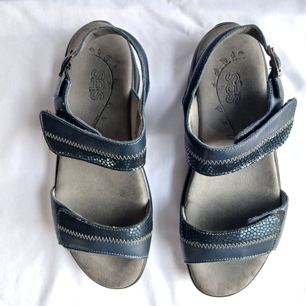 sas womens Tripad comfort Wedge Open-Toes Sandals Size 7.5M View 5