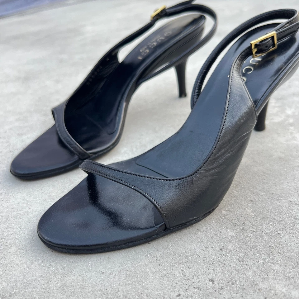 Gucci | Подлинный винтажный черный кожаный ремешок Tom Ford Era (35) - Изображение 4 из 4