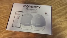 Momcozy Mobile Flow M9 Double Electric Breast Pump App 24mm Gray White