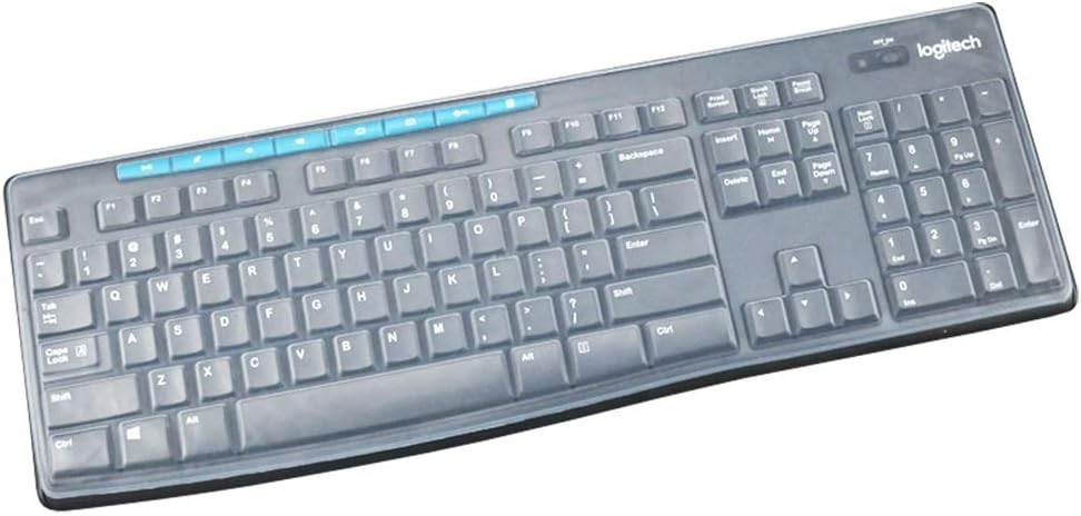 Ultra-thin desktop computer silicone transparent keyboard protector