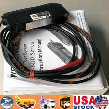 1PC KEYENCE FS-N12N Digital Fiber Optic Amplifier Sensor Cable FSN12 New In Box
