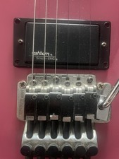 Vintage 1987 Washburn G-4 G-IV Pink MIJ Electric Guitar Floyd Rose 22 Fret 80s