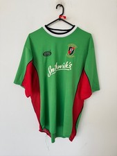GLENTORAN 2001/2002 HOME FOOTBALL SHIRT VINTAGE JERSEY SIZE XL ADULT MEN'S