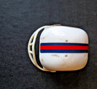 1964-65 Buffalo Bills Gumball Helmet AFL NFL-Standing Buffalo Red & Blue Stripes — photo 3