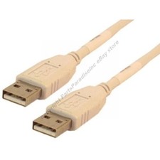 6ft USB2.0 AA,A A Male M Camera/HD Drive/PC/Webcam/Cam Patch Cable/Cord/Wire L