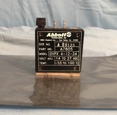 NEW Abbott Technologies OVPX 4-12-24 Overvoltage Protect A7805 14-27VDC