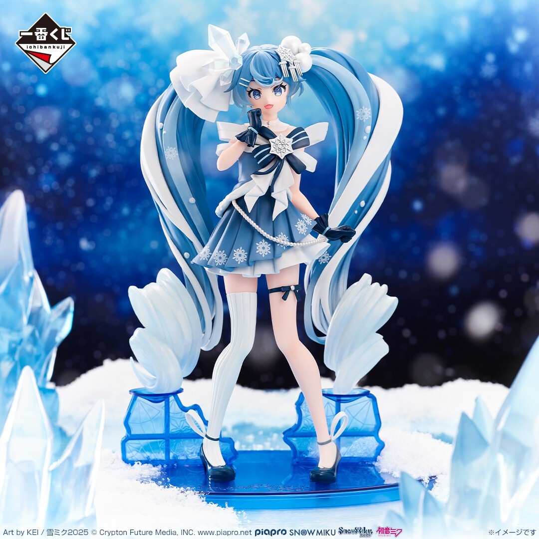 Snow Miku 2025 Crystal Snow ver. 新品未開封 Hatsune Miku Snow Miku 2025 Nendoroid Figure Crystal Snow