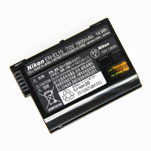 For Nikon EN-EL15 Battery D850 D810 D800 D7500 D750 D7200 D600 D610 D500 - Picture 3 of 6