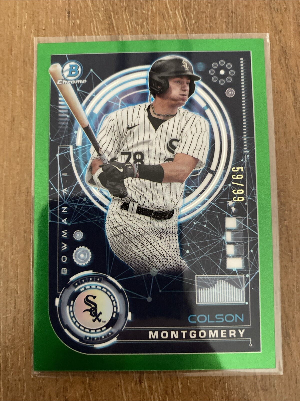 2024 Bowman - Colson Montgomery - Bowman AI - Green Parallel 59/99