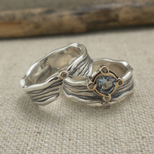 Sterling Silver &10K Sky Blue Topaz Ring by Keith Jack Gift Boxed Various Sizes - 第 6/11 張圖片