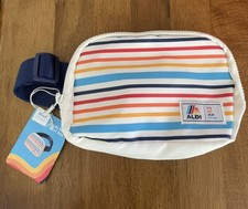 2024 ALDI GEAR LIGHT SKY BLUE FANNY WAIST PACK BELT BAG ZIPPERED NEW WITH TAGS