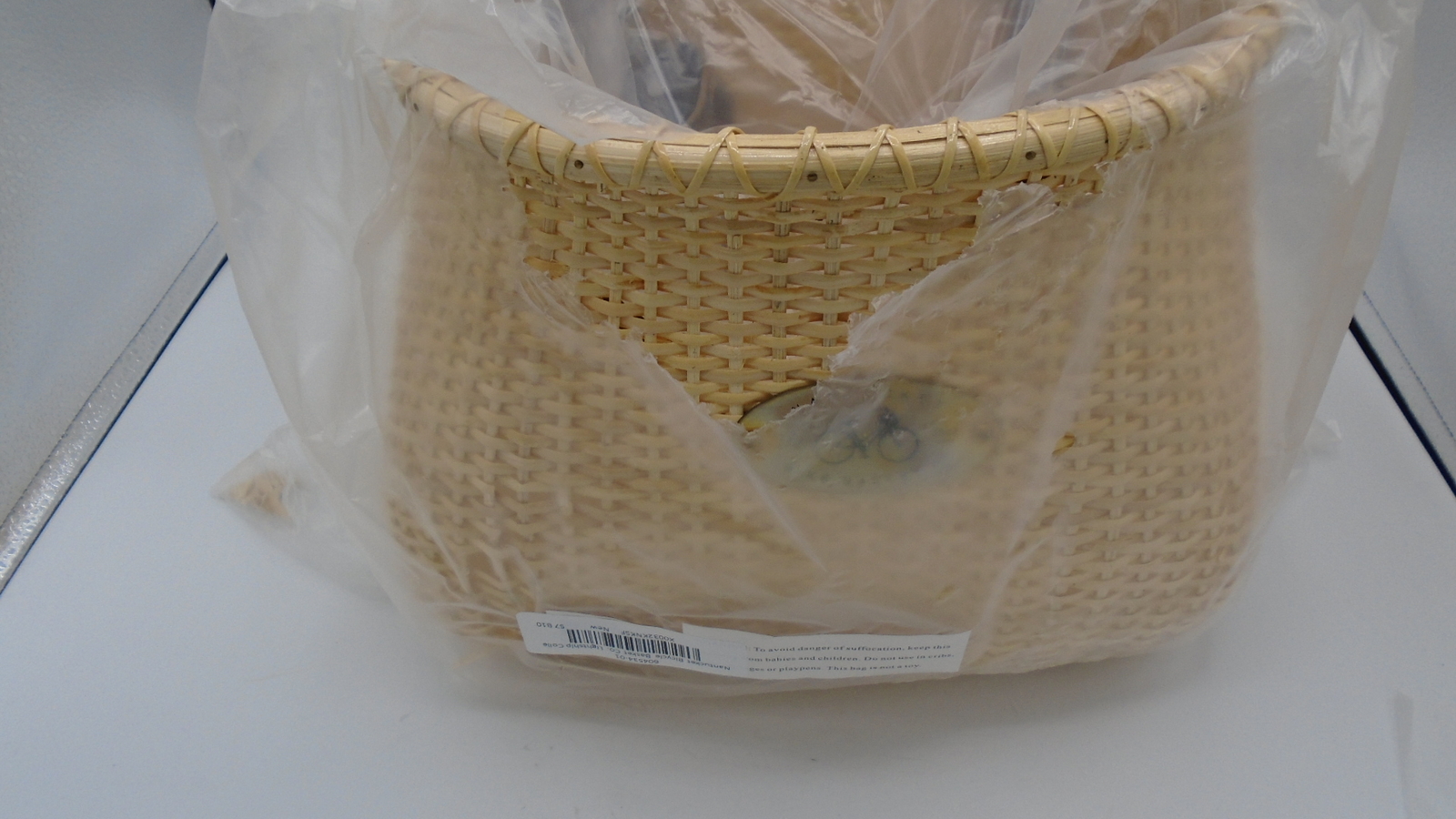 Nantucket Bicycle Basket Co. Lightship Collection Adult Bicycle Basket