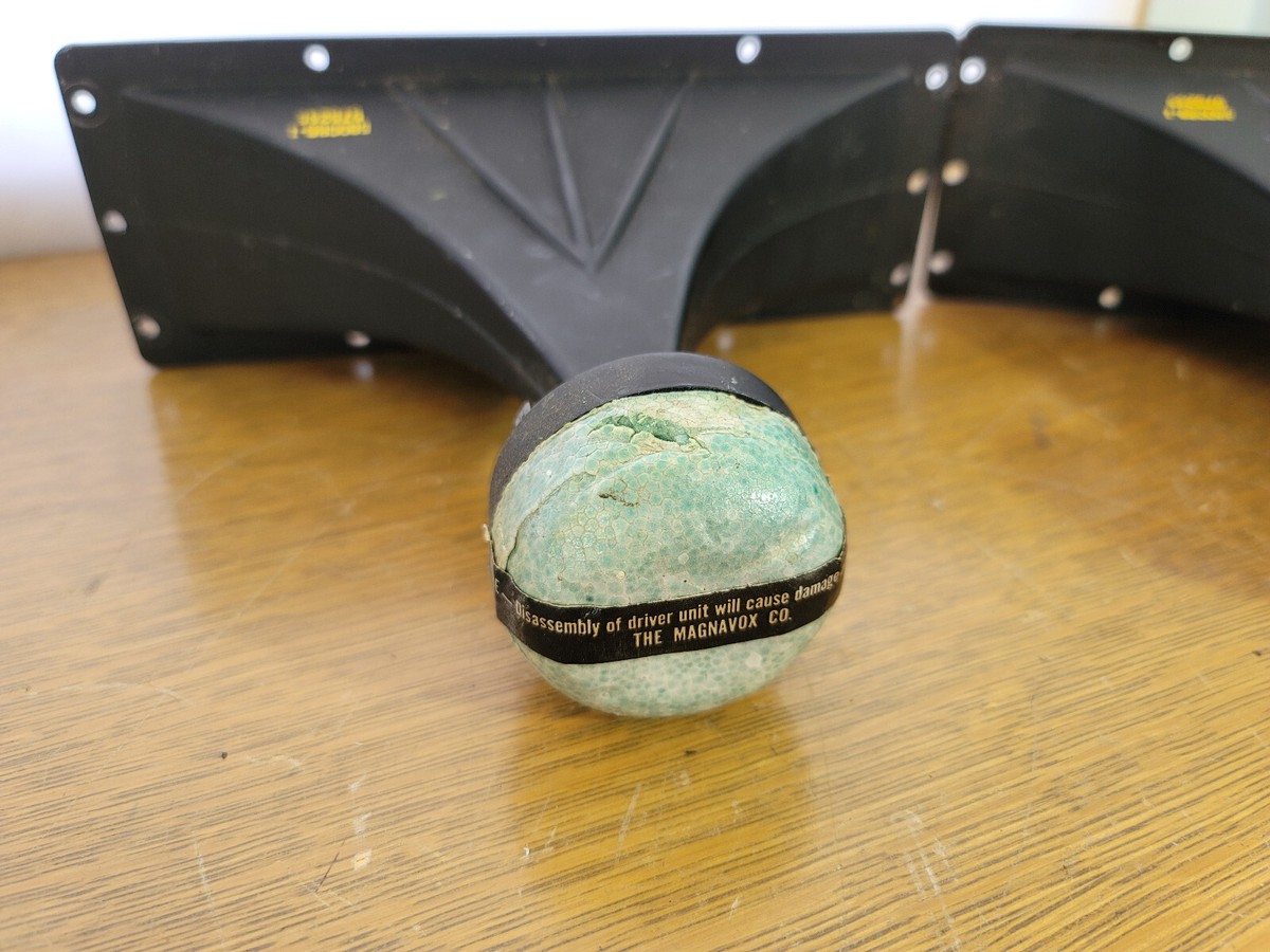 MAGNAVOX スピーカー 580088-1 HN-1 MAGNAVOX スピーカー 580088-1 HN-1 2 Vintage Magnavox Metal Horn
