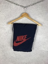 Men  s Vintage Nike Big Swoosh Back Nylon Shorts Size XL 80s