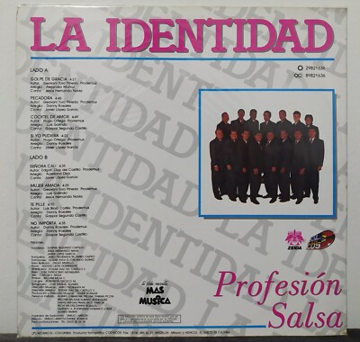 Orquesta La Identidad x 4 Lps Salsa , Salsa LP Colombia Records