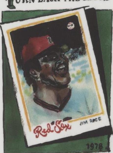 2021 Topps Spotlight 70 By Andy Friedman - Jim Rice #33 Glossy /50 for ...
